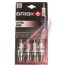 Свеча зажигания ЗМЗ-4063, 4062 газ-бензин BRISK (к-т 4 шт.) блистер