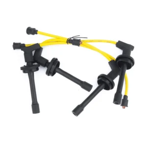 Провода в/в дв. 4091 с наконечниками SILICONE (к-т: 4 шт.) MetalPart
