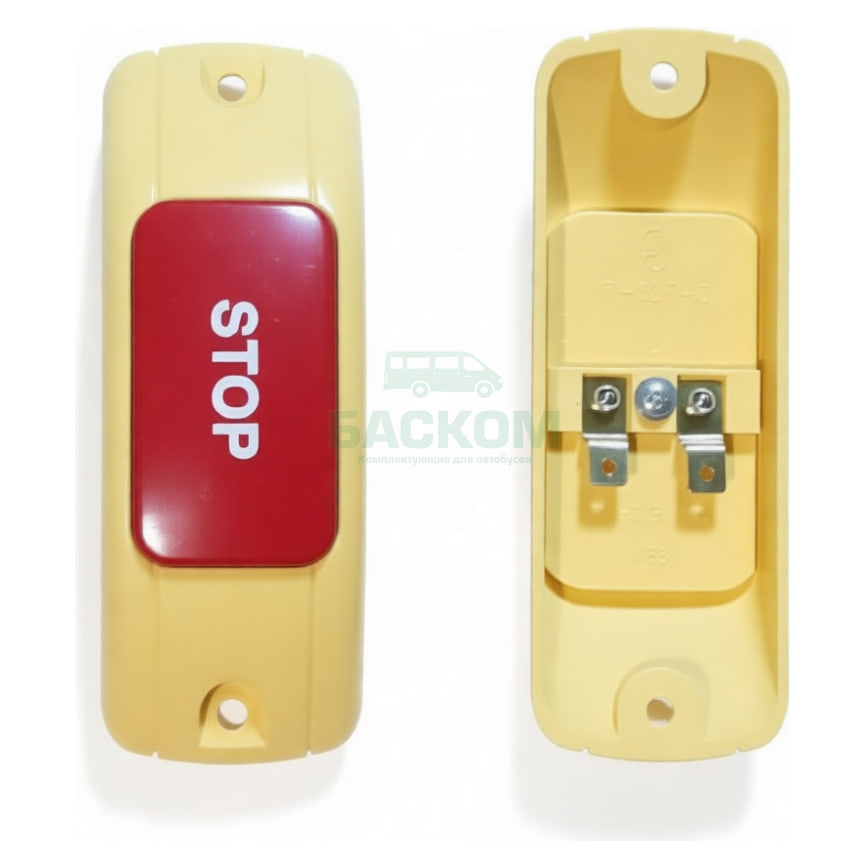 Кнопка STOP с USB разъемом на поручень для ЛиАЗ 6274