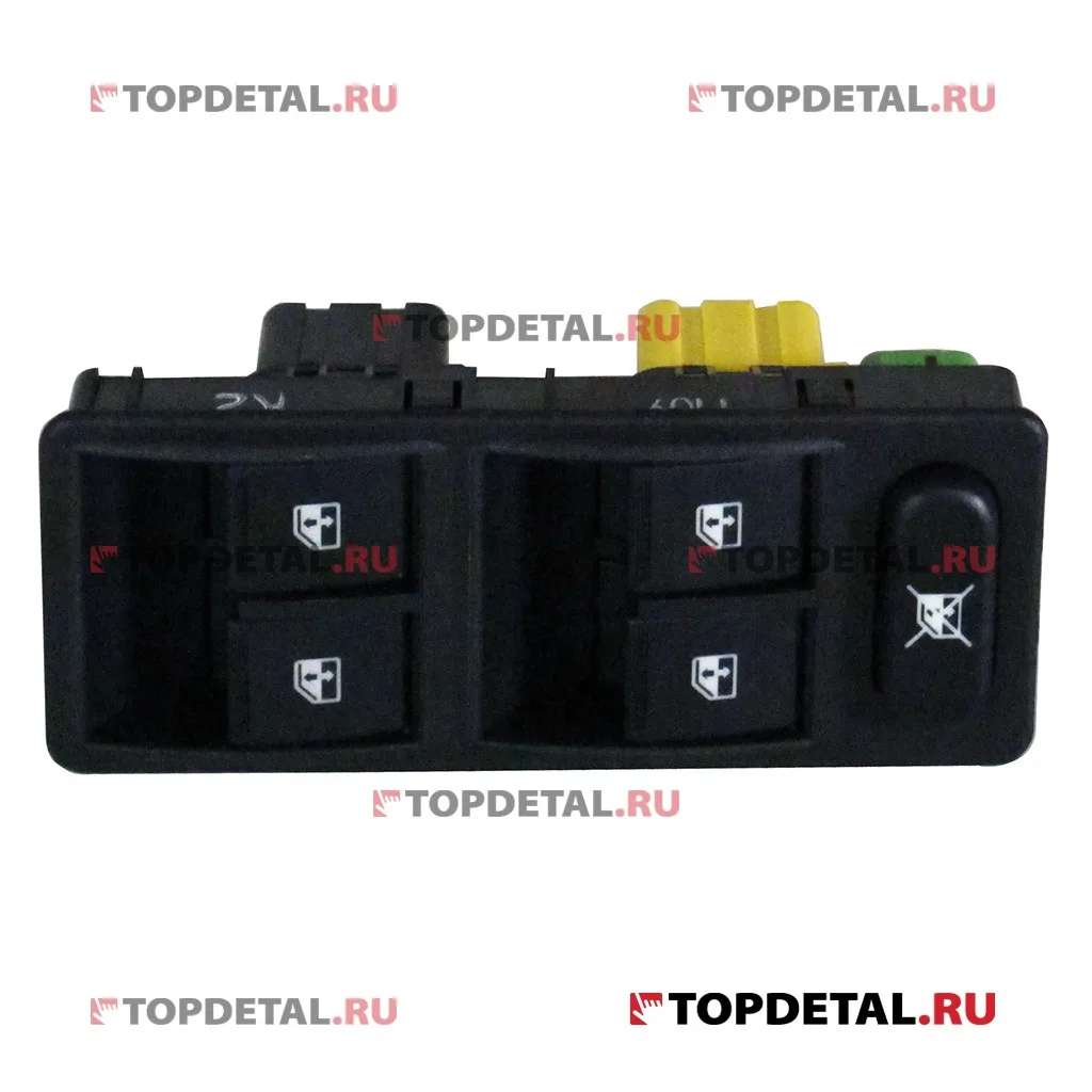 Блок управления стеклоподъемниками ГАЗ 3102, 31105 (новая панель)