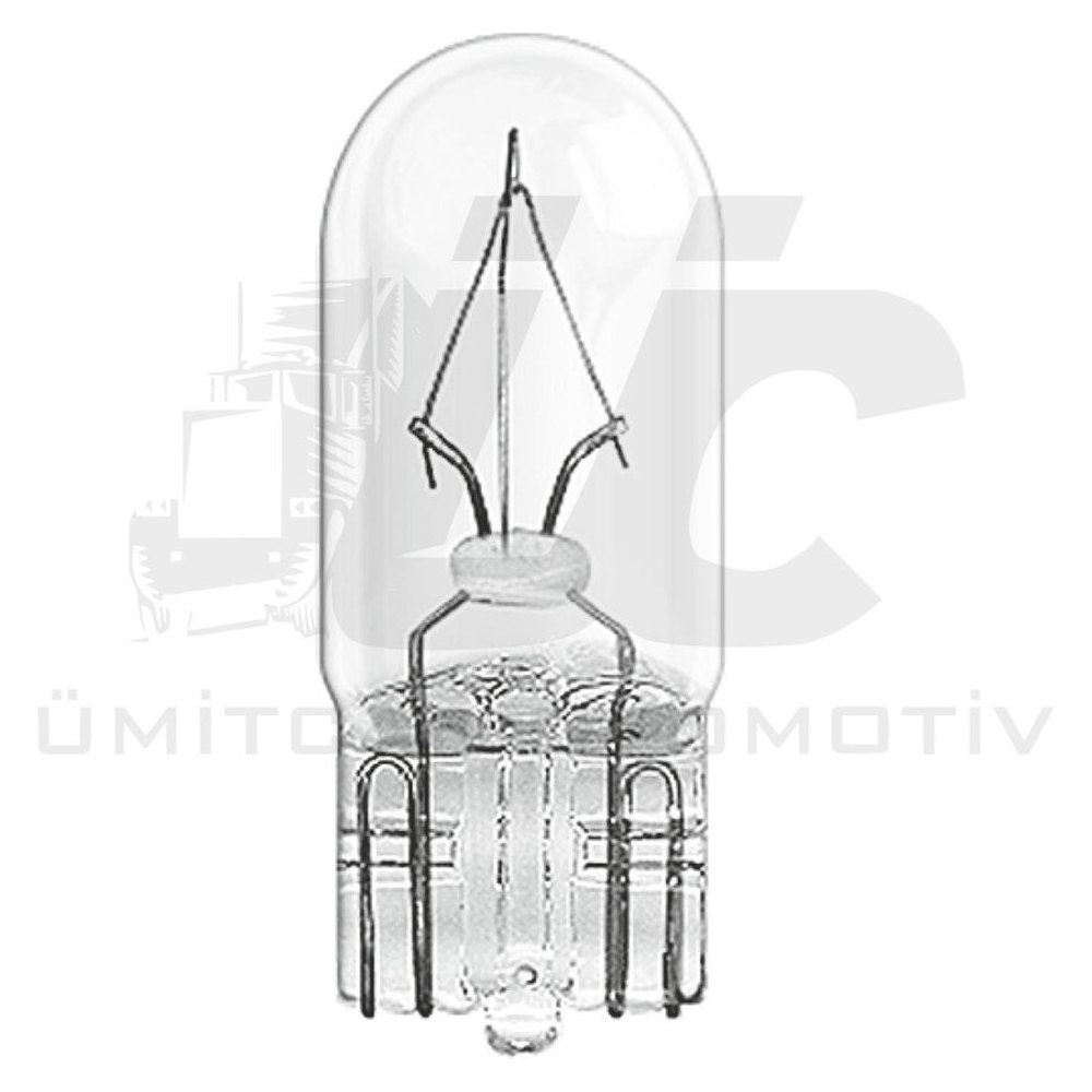 Лампа 12V 3W поворот (стеклянный цоколь)