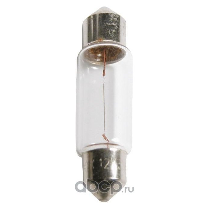 Лампа 12V C5W (SV8.5/8) двухцокольная 35мм