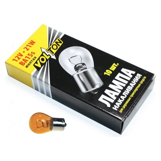Лампа стоп-сигнала 12V 21W цоколь Ba15s