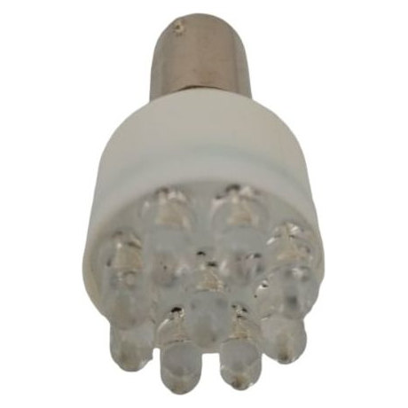 Лампа светодиодная T15 12V 9LED WHITE BA15S для указателя поворота и стоп-сигнала