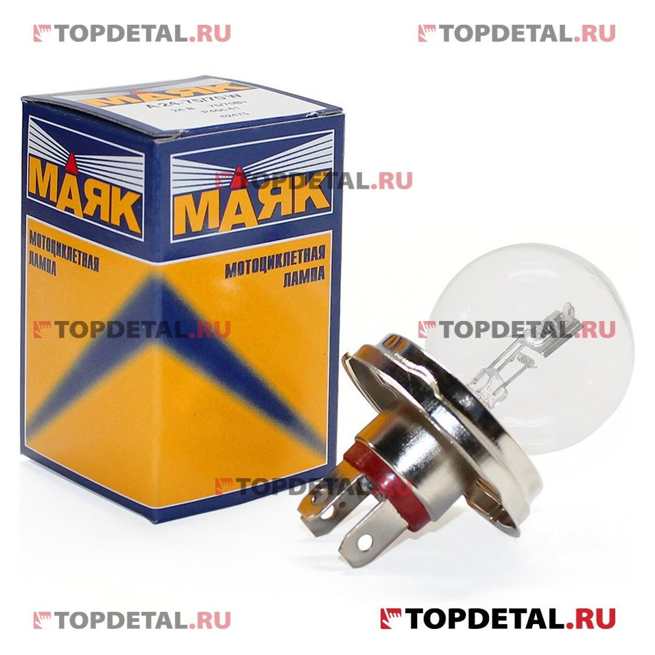 Лампа фарная 24В (75+70) Вт P45t