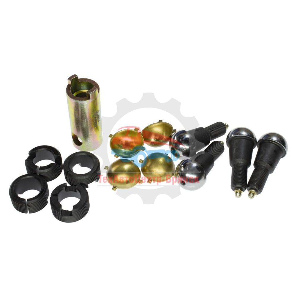 Шкворень поворотного кулака УАЗ Патриот, Хантер, 452 (комплект латунный с ключом)